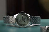 Tissot Le Locle Powermatic 80 Automatic Green Dial Silver Steel Strap Watch for Men - T006.407.11.093.00