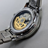 Seiko Presage Champagne Dial Silver Steel Strap Watch For Men - SRPH93J1