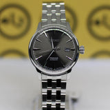 Seiko Presage Cocktail Time Automatic Black Dial Silver Steel Strap Watch for Men - SRPE17J1