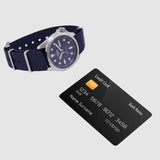 Seiko 5 Sports Automatic Blue Dial Blue Nylon Strap Watch for Men - SRPE63K1