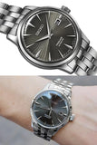 Seiko Presage Cocktail Time Automatic Black Dial Silver Steel Strap Watch for Men - SRPE17J1