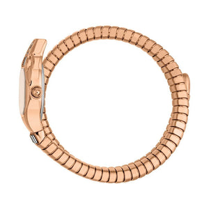 Just Cavalli Brillante Rose Gold Dial Rose Gold Steel Strap Watch for Women - JC1L326M0045