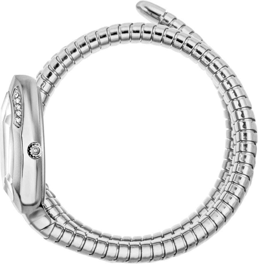 Just Cavalli Glam Evo 9 Silver Dial Silver Steel Strap Watch for Women - JC1L224M0015