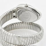 Just Cavalli Glam Evo 8 Black Dial Silver Steel Strap Watch for Women - JC1L225M0025