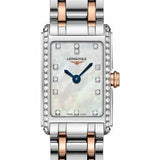 Longines Dolcevita Diamonds Mother of Pearl White Dial Two Tone Steel Strap Watch for Women - L5.258.5.89.7