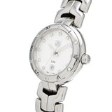 Tag Heuer Link Diamonds Silver Dial Silver Steel Strap Watch for Women - WAT1413.BA0954