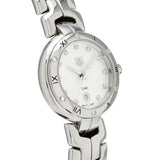 Tag Heuer Link Diamonds Silver Dial Silver Steel Strap Watch for Women - WAT1413.BA0954