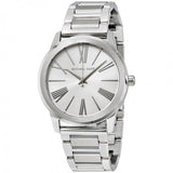 Michael Kors Hartman Quartz Silver Dial Silver Steel Strap Watch For Women - MK3489