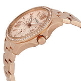 Fossil Cecile Rose Gold Dial Rose Gold Steel Strap Watch for Women - AM4483