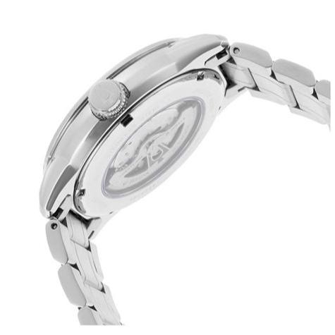 Bulova BVA Dual Aperture Black Dial Silver Steel Strap Watch for Men - 96A119