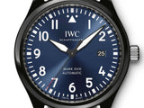 IWC Pilot’s Watch Mark XVIII Edition “Laureus Sport for Good Foundation" Blue Dial Black Nylon Strap Watch for Men - IW324703