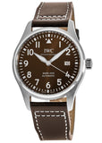 IWC Pilot's Watch Mark XVII Edition "Antoine De Saint Exupery" Brown Dial Brown Leather Strap Watch for Men - IW327003