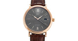 IWC Portofino Automatic Grey Dial Brown Leather Strap Watch for Men - IW356511