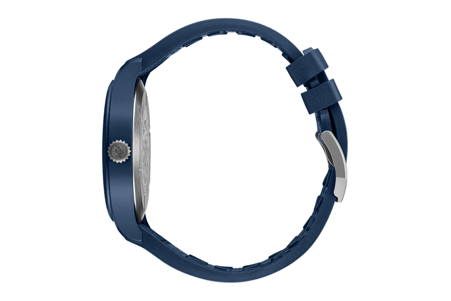 IWC Pilot’s Watch Automatic "Laureus Sport for Good" Edition Blue Dial Blue Nylon Strap Watch for Men - IW328101
