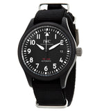 IWC Pilot Watch Chronograph Top Gun Edition Black Dial Black Nylon Strap Watch for Men - IW326901