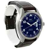 IWC Pilots Watch Mark XVII Edition Le Petit Prince Blue Dial Brown Leather Strap Watch for Men - IW326506