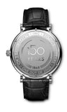 IWC Portofino Automatic '150 Years' Edition Automatic White Dial Black Leather Strap Watch for Men - IW356519