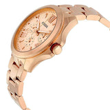 Fossil Cecile Rose Gold Dial Rose Gold Steel Strap Watch for Women - AM4511