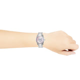 Gucci G Timeless Quartz Mother of Pearl Pink Dial Silver Steel Strap Watch for Women - YA1264166