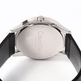 Calvin Klein Steady Black Dial Black Leather Strap Watch for Women - K7Q211C1