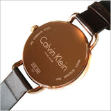 Calvin Klein Even Grey Dial Brown Leather Strap Watch for Women - K7B236G3