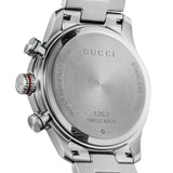 Gucci G Timeless Chronograph Grey Dial Silver Steel Strap Watch For Men -  YA126238