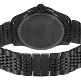 Gucci G Timeless Black Dial Black Steel Strap Watch For Men - YA126202