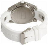 Tommy Hilfiger K2 White Dial White Rubber Strap Watch for Women - 1781306