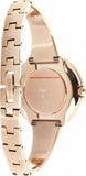 Swarovski Crystalline Pure Black Dial Rose Gold Steel Strap Watch for Women - 5295334