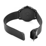 Calvin Klein Minimal Black Dial Black Mesh Bracelet Watch for Women - K3M224X1