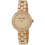 Swarovski Daytime Analog Gold Dial Gold Steel Strap Watch for Women - 5182231