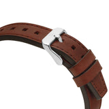 Tommy Hilfiger Spencer Blue Dial Brown Leather Strap Watch for Men - 1791642