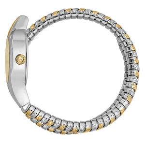 Just Cavalli Amalfi Gold Dial Two Tone Steel Strap Watch for Women - JC1L270M0055