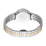 Just Cavalli Chiarezza Snake Core Green Dial Two Tone Steel Strap Watch for Women - RC5L078M0065