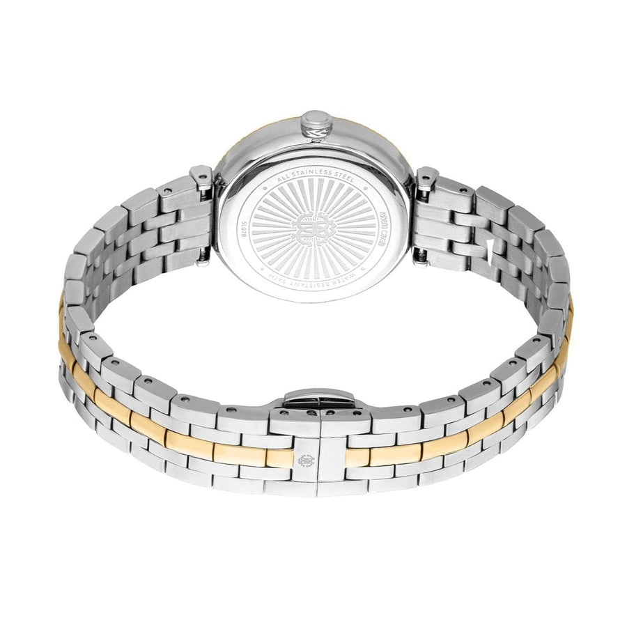 Just Cavalli Chiarezza Snake Core Green Dial Two Tone Steel Strap Watch for Women - RC5L078M0065