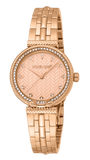 Just Cavalli Chiarezza Snake Core Rose Gold Dial Rose Gold Steel Strap Watch for Women - RC5L078M0045