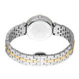 Just Cavalli Chiarezza Snake Core Silver Dial Two Tone Steel Strap Watch for Women - RC5L078M0055