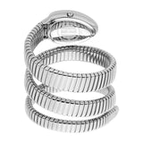 Just Cavalli Classico Lungo Silver Dial Silver Steel Strap Watch for Women - JC1L232M0015