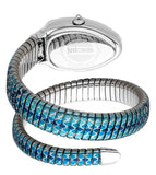 Just Cavalli Cosenza Blue Dial Two Tone Steel Strap Watch for Women - JC1L251M0015
