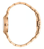 Just Cavalli Donna Glam Mother of Pearl White Dial Rose Gold Steel Strap Watch for Women - RC5L098M0045