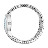Just Cavalli Enchanting Tifanny Blue Dial Silver Steel Strap Watch for Women - JC1L301M0015