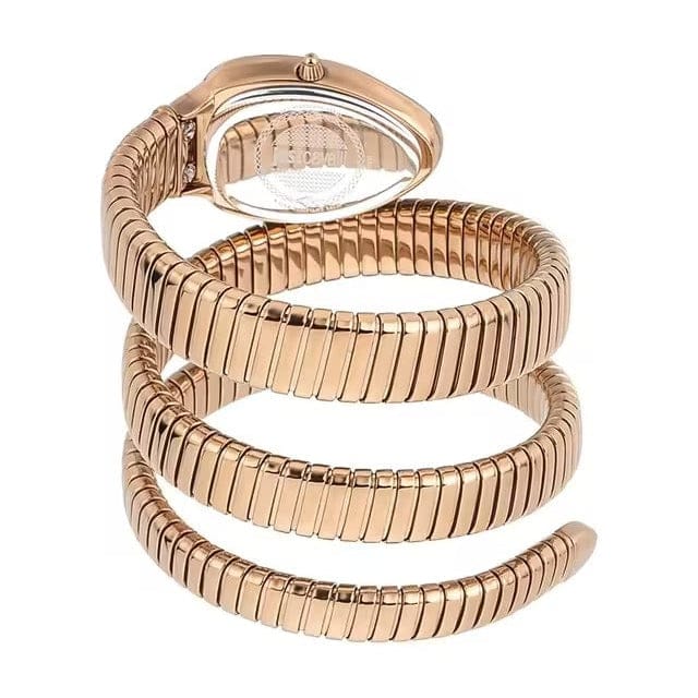 Just Cavalli Glam Evo 4 Mother of Pearl Dial Rose Gold Steel Strap Watch for Women - JC1L209M0055