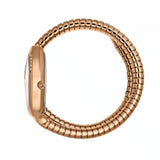 Just Cavalli Glam Evo 4 Mother of Pearl Dial Rose Gold Steel Strap Watch for Women - JC1L229M0045