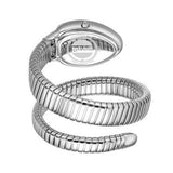 Just Cavalli Glam Evo 4 Mother of Pearl Dial Silver Steel Strap Watch for Women - JC1L229M0015