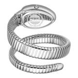 Just Cavalli Glam Evo 4 Mother of Pearl Dial Silver Steel Strap Watch for Women - JC1L229M0015