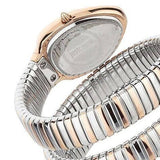 Just Cavalli Glam Evo 4 White Dial Two Tone Steel Strap Watch for Women - JC1L209M0075