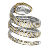 Just Cavalli Glam Evo 9 Blue Dial Two Tone Steel Strap Watch for Women - JC1L224M0075