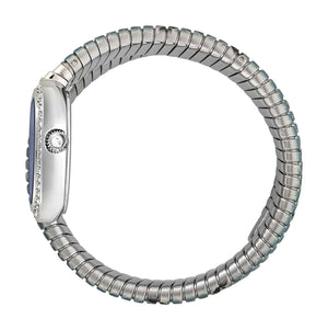 Just Cavalli Glam Snake Blue Dial Multicolor Steel Strap Watch for Women - JC1L163M0225