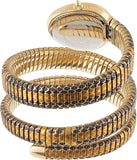 Just Cavalli Glam Snake Gold Dial Multicolor Steel Strap Watch for Women - JC1L163M0255