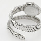 Just Cavalli Lady Snake Blue Dial Silver Steel Strap Watch for Women - JC1L249M0015